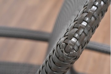 中古　美品　アウトドアリビングブランド　DEDON(デドン)　Panama(パナマ)　リチャード・フリニアデザインのビーチチェア　定価約35万円　(R-085360)