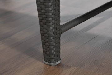 中古　美品　アウトドアリビングブランド　DEDON(デドン)　Panama(パナマ)　リチャード・フリニアデザインのビーチチェア　定価約35万円　(R-085360)