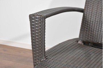 中古　美品　アウトドアリビングブランド　DEDON(デドン)　Panama(パナマ)　リチャード・フリニアデザインのビーチチェア　定価約35万円　(R-085360)