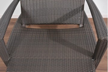 中古　美品　アウトドアリビングブランド　DEDON(デドン)　Panama(パナマ)　リチャード・フリニアデザインのビーチチェア　定価約35万円　(R-085360)