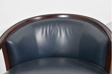 中古　美品　maruni(マルニ木工)　KENT-COURT(ケントコート)　ブリティッシュコレクション　本革(レザー)　メイフェアーのアームチェア2脚　セット定価約94万円相当　(R-085361)