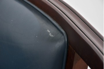 中古　美品　maruni(マルニ木工)　KENT-COURT(ケントコート)　ブリティッシュコレクション　本革(レザー)　メイフェアーのアームチェア2脚　セット定価約94万円相当　(R-085361)