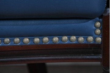 中古　美品　maruni(マルニ木工)　KENT-COURT(ケントコート)　ブリティッシュコレクション　本革(レザー)　メイフェアーのアームチェア2脚　セット定価約94万円相当　(R-085361)