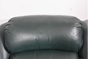 中古　展示品　超美品　ホワイトハウス御用達　アメリカ高級家具　ハンコックアンドムーア(Hancock&Moore)　クラシカルな1人掛けレザーソファ3脚セット　セット定価約270万円相当　(R-085366)