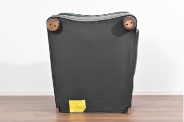 中古　展示品　超美品　ホワイトハウス御用達　アメリカ高級家具　ハンコックアンドムーア(Hancock&Moore)　クラシカルな1人掛けレザーソファ3脚セット　セット定価約270万円相当　(R-085366)