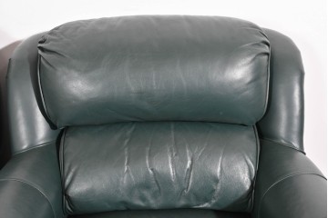 中古　展示品　超美品　ホワイトハウス御用達　アメリカ高級家具　ハンコックアンドムーア(Hancock&Moore)　クラシカルな1人掛けレザーソファ3脚セット　セット定価約270万円相当　(R-085366)