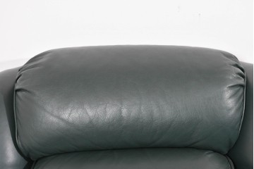 中古　展示品　超美品　ホワイトハウス御用達　アメリカ高級家具　ハンコック&ムーア(Hancock & Moore)　上質レザーの1人掛けソファ2脚　定価(2脚合計)約180万円　(R-085367)