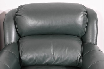 中古　展示品　超美品　ホワイトハウス御用達　アメリカ高級家具　ハンコック&ムーア(Hancock & Moore)　上質レザーの1人掛けソファ2脚　定価(2脚合計)約180万円　(R-085367)