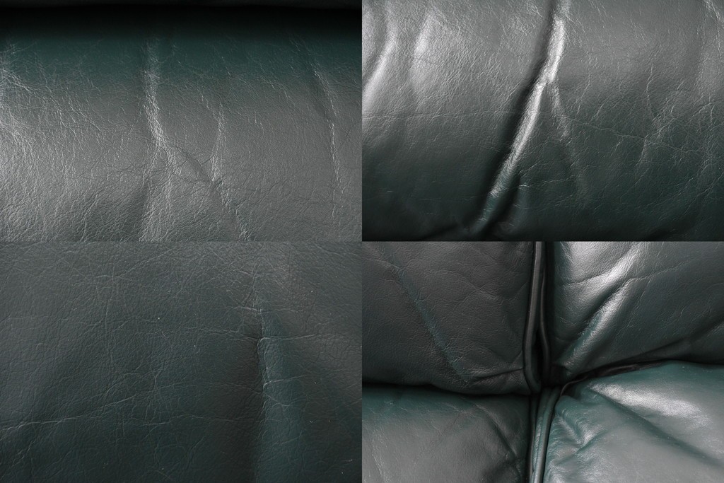 中古　展示品　超美品　ホワイトハウス御用達　アメリカ高級家具　ハンコックアンドムーア(Hancock&Moore)　クラシカルな3人掛けレザーソファ　定価約120万円　(R-085368)