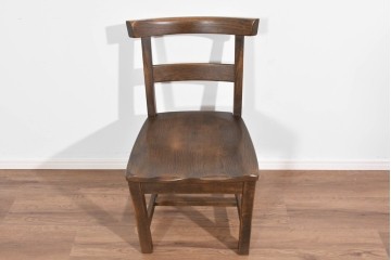 中古　美品　KASHIWA(柏木工)　WILDERNESS(ウェルダネス)シリーズ　ナラ材の温かみあふれるダイニングチェア　(R-085374)