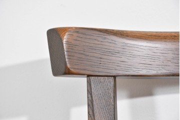 中古　美品　KASHIWA(柏木工)　WILDERNESS(ウェルダネス)シリーズ　ナラ材の温かみあふれるダイニングチェア　(R-085374)