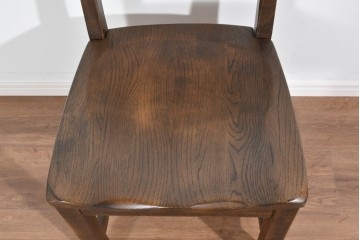 中古　美品　KASHIWA(柏木工)　WILDERNESS(ウェルダネス)シリーズ　ナラ材の温かみあふれるダイニングチェア　(R-085374)