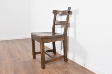 中古　美品　KASHIWA(柏木工)　WILDERNESS(ウェルダネス)シリーズ　ナラ材の温かみあふれるダイニングチェア　(R-085374)