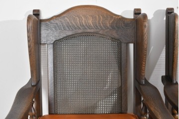 中古　超美品　使用感ほぼなし　飛騨産業　キツツキ　PROVINCIAL(プロヴィンシャル)シリーズ　1人掛けレザーソファ2脚　セット定価約100万円相当　(R-085375)