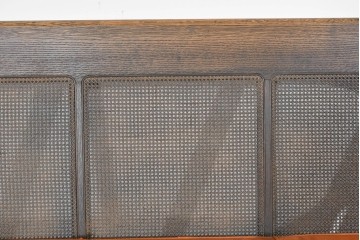 中古　超美品　使用感ほぼなし　飛騨産業　キツツキ　PROVINCIAL(プロヴィンシャル)シリーズ　3人掛けレザーソファ 　定価約90万円相当　(R-085376)