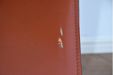 中古　Cassina(カッシーナ)　412 CAB(キャブ)　MARIO BELLINI(マリオ・ベリーニ)　端正なフォルムが魅力のアームレスチェア5脚　現行定価約150万円相当　(R-085377)