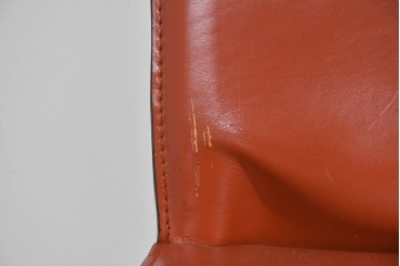 中古　Cassina(カッシーナ)　412 CAB(キャブ)　MARIO BELLINI(マリオ・ベリーニ)　端正なフォルムが魅力のアームレスチェア5脚　現行定価約150万円相当　(R-085377)