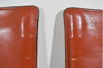 中古　Cassina(カッシーナ)　412 CAB(キャブ)　MARIO BELLINI(マリオ・ベリーニ)　端正なフォルムが魅力のアームレスチェア5脚　現行定価約150万円相当　(R-085377)