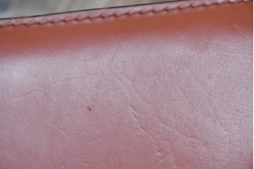 中古　Cassina(カッシーナ)　412 CAB(キャブ)　MARIO BELLINI(マリオ・ベリーニ)　端正なフォルムが魅力のアームレスチェア2脚　セット現行定価約60万円　(R-085377)