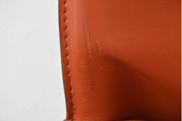 中古　Cassina(カッシーナ)　412 CAB(キャブ)　MARIO BELLINI(マリオ・ベリーニ)　端正なフォルムが魅力のアームレスチェア2脚　セット現行定価約60万円　(R-085377)