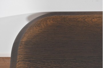 中古　超美品　飛騨産業　キツツキ　PROVINCIAL(プロヴィンシャル)　ナラ材　重厚な脚部が映えるセンターテーブル 　定価約35万円相当　(R-085380)