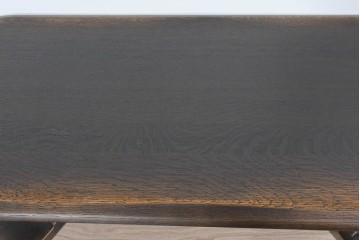 中古　超美品　飛騨産業　キツツキ　PROVINCIAL(プロヴィンシャル)　ナラ材　重厚な脚部が映えるセンターテーブル 　定価約35万円相当　(R-085380)