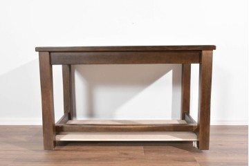 中古　美品　希少な廃番品　柏木工(KASHIWA)　WILDERNESS(ウィルダネス)　ナラ材　上質な造りが魅力のデスク&ワゴンセット　定価約35万円相当　(R-085382)