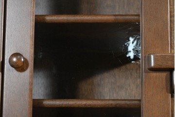 中古　超美品　KASHIWA(柏木工)　WILDERNESS(ウィルダネス)　堅牢な造りと重厚な意匠が魅力のキャビネット　(R-085384)