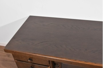 中古　美品!!　希少な廃番品!!　KASHIWA(柏木工)　WILDERNESS(ウィルダネス)　重厚な造りが魅力のテレビボード　定価約33万円　(R-085385)