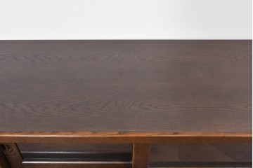 中古　美品!!　希少な廃番品!!　KASHIWA(柏木工)　WILDERNESS(ウィルダネス)　重厚な造りが魅力のテレビボード　定価約33万円　(R-085385)