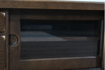 中古　美品!!　希少な廃番品!!　KASHIWA(柏木工)　WILDERNESS(ウィルダネス)　重厚な造りが魅力のテレビボード　定価約33万円　(R-085385)
