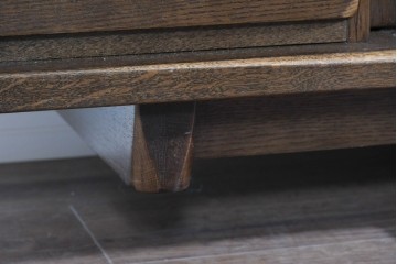 中古　美品!!　希少な廃番品!!　KASHIWA(柏木工)　WILDERNESS(ウィルダネス)　重厚な造りが魅力のテレビボード　定価約33万円　(R-085385)