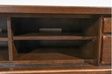 中古　美品!!　希少な廃番品!!　KASHIWA(柏木工)　WILDERNESS(ウィルダネス)　重厚な造りが魅力のテレビボード　定価約33万円　(R-085385)