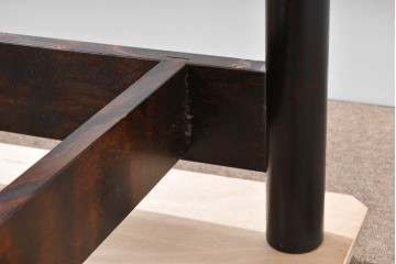 中古　美品　松本民芸家具　637型ベッドS　シンプルで飽きのこないデザインが魅力のシングルベッドフレーム　(R-085389)