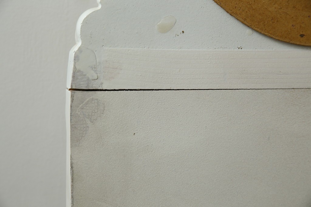 中古　イタリア高級家具　SILIK(シリック)　ロココ調装飾が華やかなキングサイズのベッドフレーム　定価約125万円相当　(R-085394)