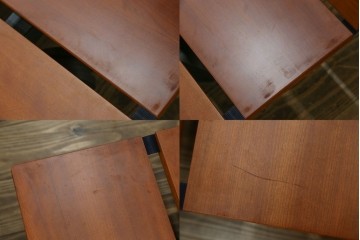 中古　イタリア製　Flou(フルー)　Tadao (タダオ)　Vico Magistretti(ヴィコ・マジストレッティ)　直線的な統一されたラインが美しいキングサイズのベッドフレーム　定価約55万円　(R-085396)