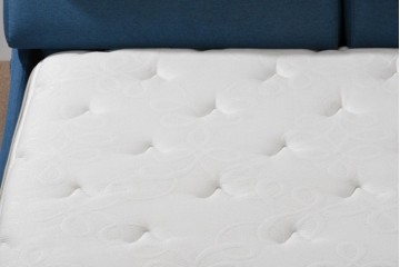 中古　DeRUCCI(デルッチ/慕思)のベッドフレームとREGALIA(レガリア)のマットレスのセット(クイーンサイズ)　セット定価約43万円相当　(R-085397)