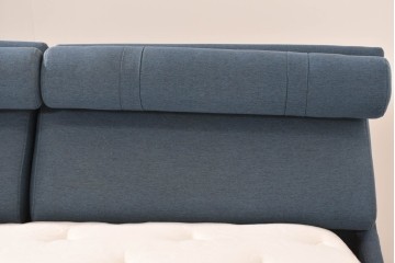 中古　DeRUCCI(デルッチ/慕思)のベッドフレームとREGALIA(レガリア)のマットレスのセット(クイーンサイズ)　セット定価約43万円相当　(R-085397)