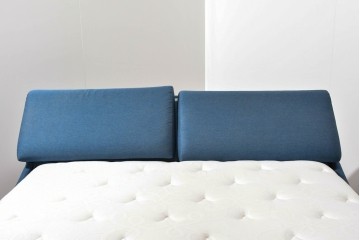 中古　DeRUCCI(デルッチ/慕思)のベッドフレームとREGALIA(レガリア)のマットレスのセット(クイーンサイズ)　セット定価約43万円相当　(R-085397)