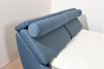 中古　DeRUCCI(デルッチ/慕思)のベッドフレームとREGALIA(レガリア)のマットレスのセット(クイーンサイズ)　セット定価約43万円相当　(R-085397)