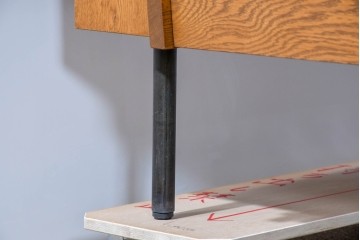 中古　TRUCK FURNITURE(トラックファニチャー)　ナラ材　レンジベッド　素朴な木味が魅力のシングルサイズベッドフレーム　定価約33万円　(R-085399)