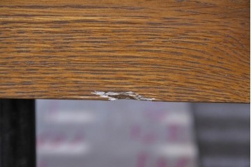 中古　TRUCK FURNITURE(トラックファニチャー)　ナラ材　レンジベッド　素朴な木味が魅力のシングルサイズベッドフレーム　定価約33万円　(R-085399)