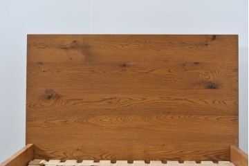 中古　TRUCK FURNITURE(トラックファニチャー)　ナラ材　レンジベッド　素朴な木味が魅力のシングルサイズベッドフレーム　定価約33万円　(R-085399)