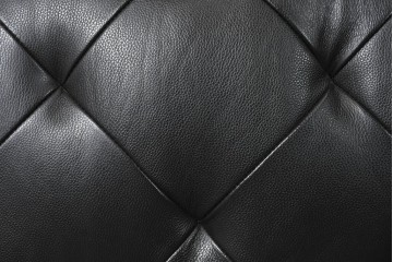 中古　美品　IDC大塚家具　L/S-307(エルエス307)　ボタン留めデザインがエレガントな本革ヘッドボード　定価約17万円　(R-085403)