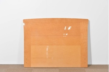 中古　美品　希少なバーズアイ(鳥眼杢)に美しい鏡面仕上げが施されたヘッドボード　(R-085405)