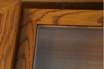 中古　美品　ACME Furniture(アクメ ファニチャー)　JETTY(ジェッティ)　見せる収納が楽しめるガラス天板のコーヒーテーブル　定価約12万円　(R-085408)