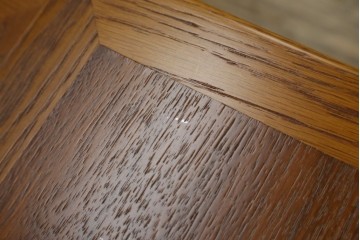 中古　美品　ACME Furniture(アクメ ファニチャー)　JETTY(ジェッティ)　見せる収納が楽しめるガラス天板のコーヒーテーブル　定価約12万円　(R-085408)