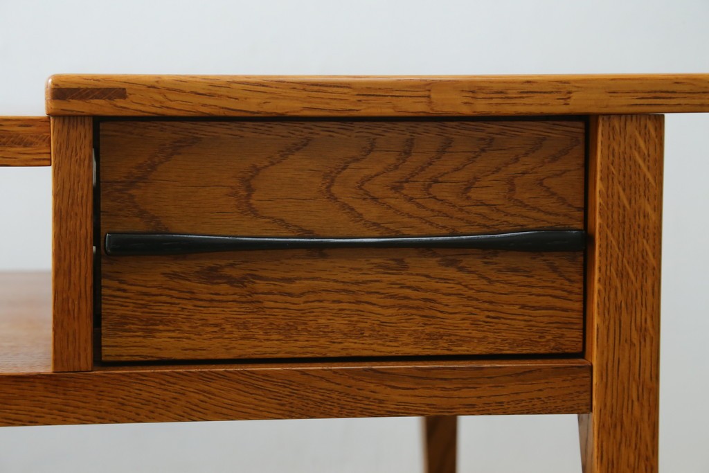 中古　美品　ACME Furniture(アクメ ファニチャー)　JETTY(ジェッティ)　見せる収納が楽しめるガラス天板のコーヒーテーブル　定価約12万円　(R-085408)