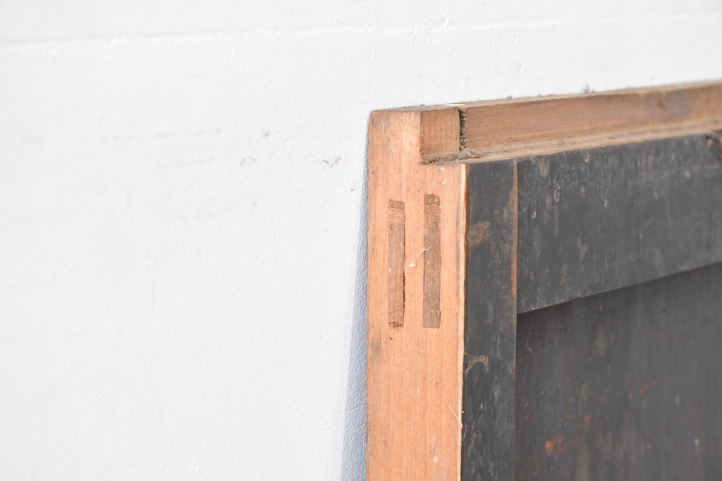 アンティーク建具　古民家スタイルや和モダンインテリアに映える障子帯戸1枚　(R-085416)