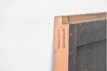 アンティーク建具　古民家スタイルや和モダンインテリアに映える障子帯戸1枚　(R-085416)